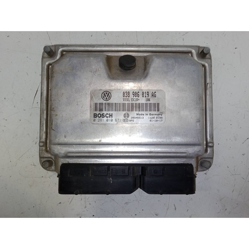 Recambio de centralita motor uce para volkswagen polo iv (9n_, 9a_) 1.9 tdi referencia OEM IAM 038906019AG  