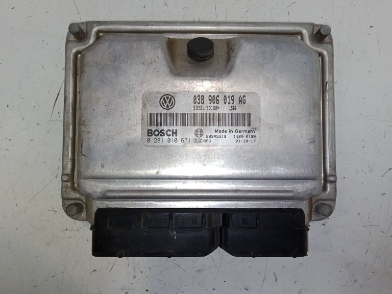 Recambio de centralita motor uce para volkswagen polo iv (9n_, 9a_) 1.9 tdi referencia OEM IAM 038906019AG  