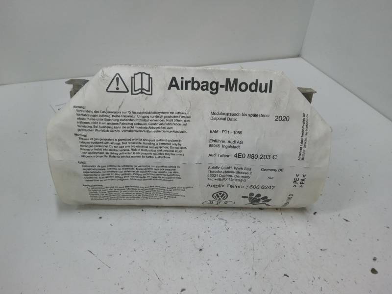 AIRBAG SALPICADERO 4E0880203C 