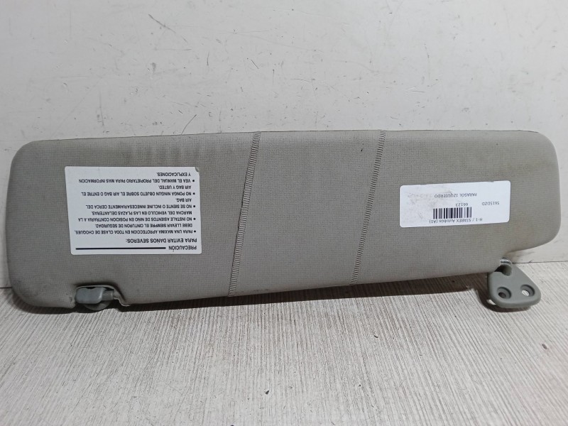 Recambio de parasol izquierdo para hyundai h-1 / starex autobús (a1) 2.5 crdi referencia OEM IAM   