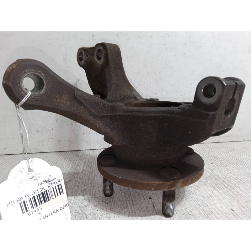 Recambio de mangueta delantera derecha para nissan micra iv (k13k, k13kk) 1.2 referencia OEM IAM   