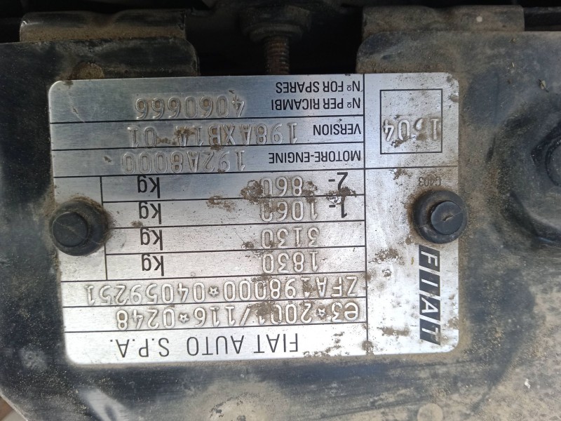 fiat bravo ii (198_) del año 2008