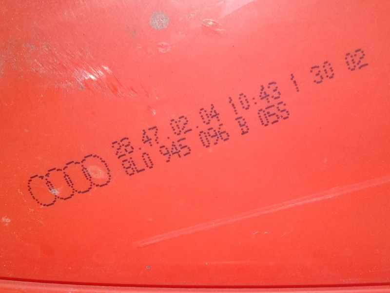 Recambio de piloto trasero derecho para audi a3 (8l1) 1.8 referencia OEM IAM 8L0945096   Recambio de piloto trasero derecho para audi a3 (8l1) 1.8 referencia OEM IAM 8L0945096