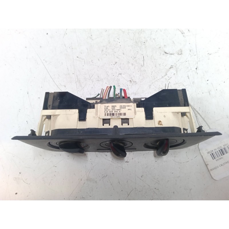 Recambio de mando calefaccion / a/a para seat ibiza iv (6j5, 6p1) 1.4 referencia OEM IAM 6J0820045A   Recambio de mando calefaccion / a/a para seat ibiza iv (6j5, 6p1) 1.4 referencia OEM IAM 6J0820045A