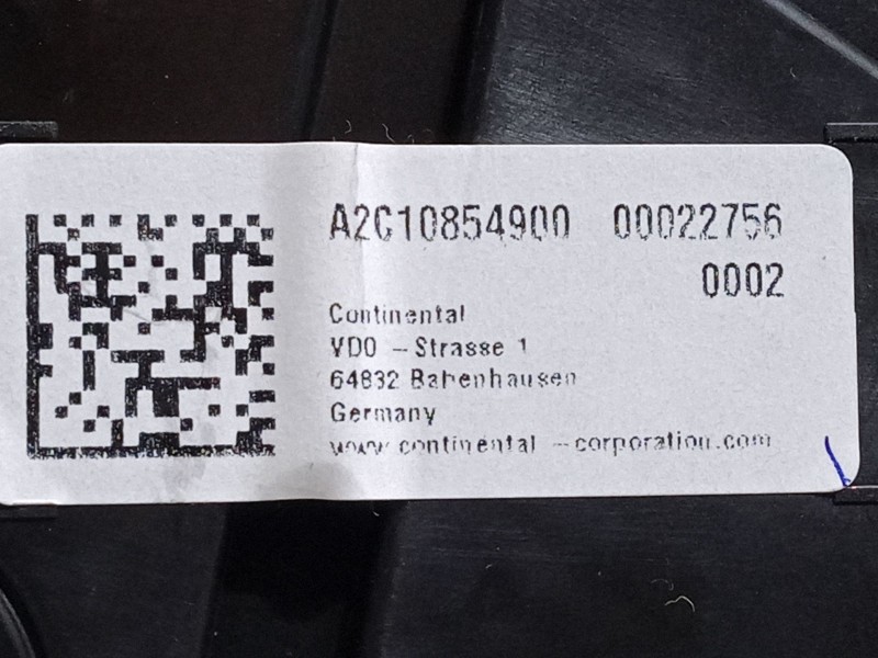 Recambio de cuadro instrumentos para seat ibiza v (kj1, kjg) 1.0 tsi referencia OEM IAM A2C10854900  