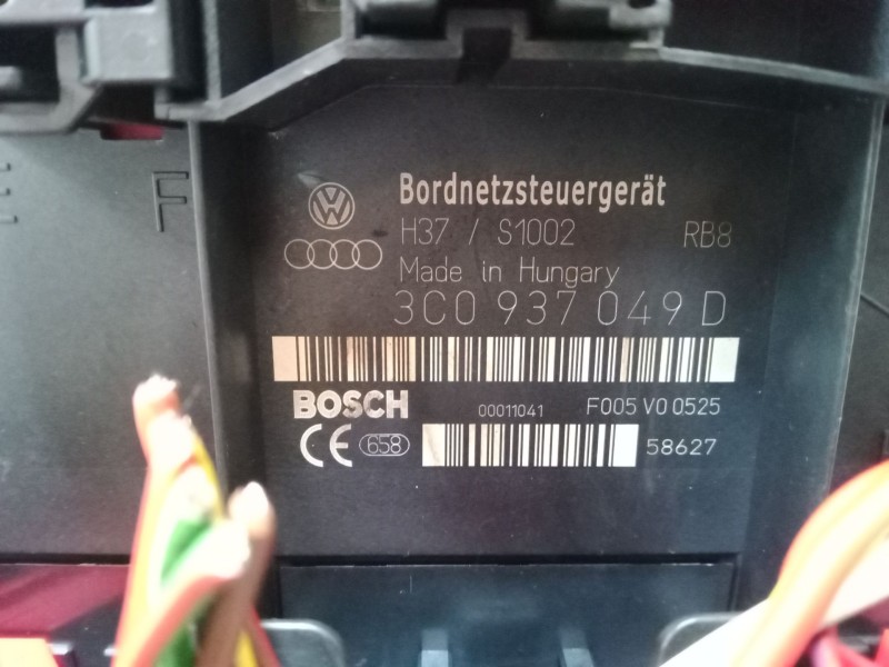 Recambio de modulo confort para volkswagen touran (1t1, 1t2) 1.9 tdi referencia OEM IAM 3C0937049D  
