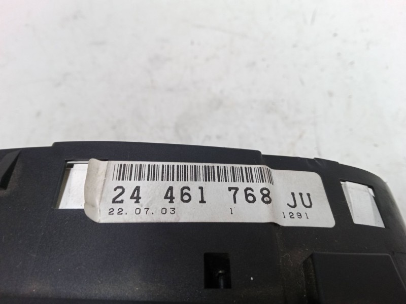 Recambio de cuadro instrumentos para opel zafira a monospace (t98) 2.0 dti 16v (f75) referencia OEM IAM    Recambio de cuadro instrumentos para opel zafira a monospace (t98) 2.0 dti 16v (f75) referencia OEM IAM