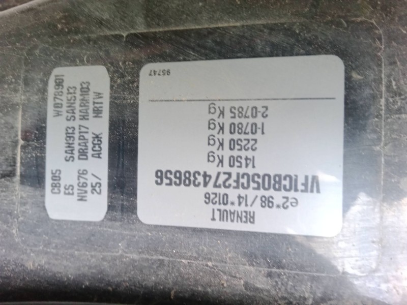 renault clio ii (bb_, cb_) del año 2002