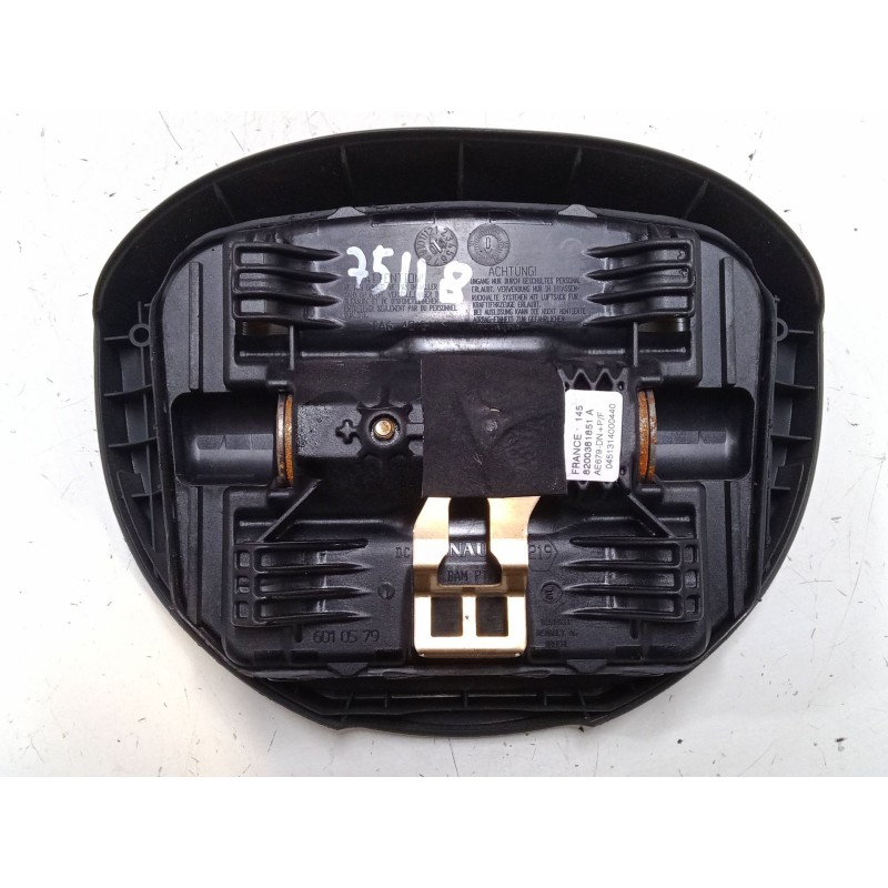 Recambio de airbag volante para renault scénic ii (jm0/1_) 1.9 dci (jm0g, jm12, jm1g, jm2c) referencia OEM IAM 8200381851A   Recambio de airbag volante para renault scénic ii (jm0/1_) 1.9 dci (jm0g, jm12, jm1g, jm2c) referencia OEM IAM 8200381851A