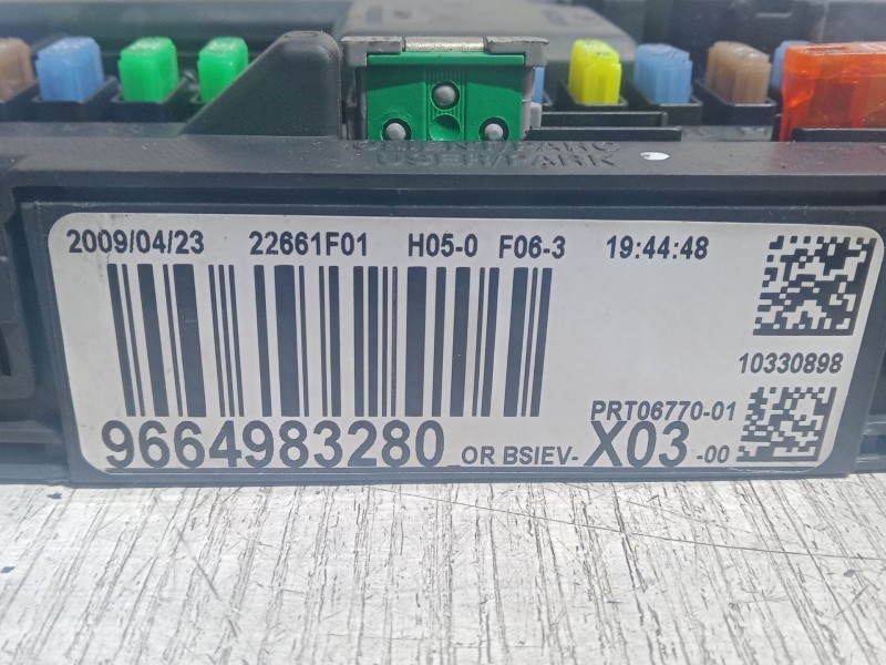 Recambio de bsi para citroën c3 i (fc_, fn_) 1.4 hdi referencia OEM IAM 9664983280  