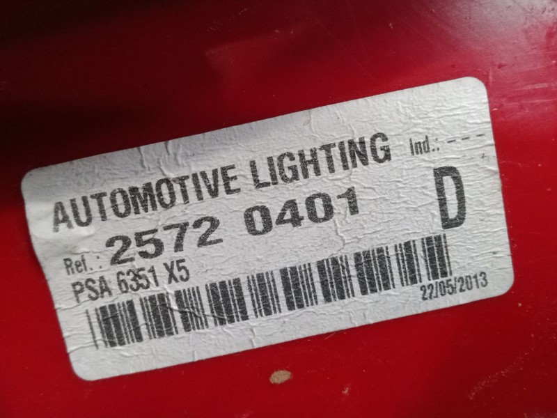 Recambio de piloto trasero derecho para citroën c3 i (fc_, fn_) 1.4 hdi referencia OEM IAM   