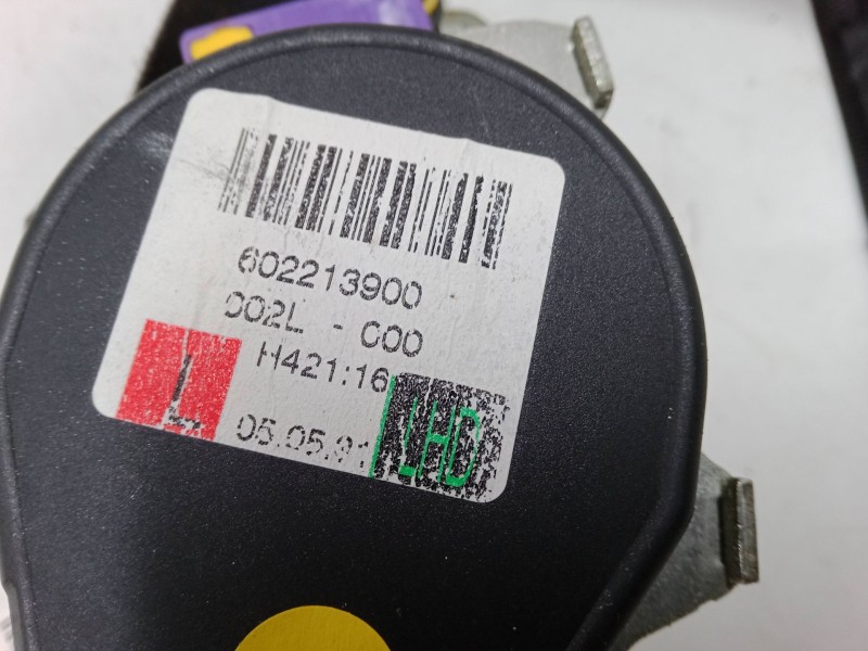 Recambio de cinturon seguridad delantero derecho para volkswagen golf v (1k1) 1.6 referencia OEM IAM 602213900  