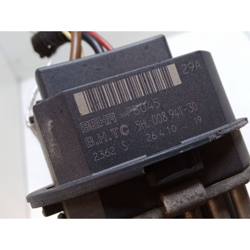 Recambio de resistencia calefaccion para mercedes-benz clase e (w212) e 200 cdi / bluetec (212.005, 212.006) referencia OEM IAM 