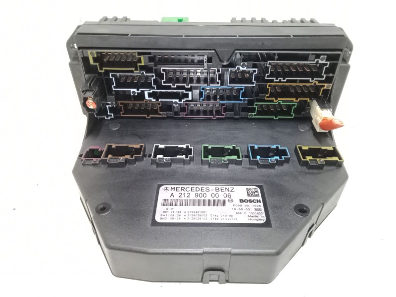 Recambio de caja reles / fusibles para mercedes-benz clase e (w212) e 200 cdi / bluetec (212.005, 212.006) referencia OEM IAM A2