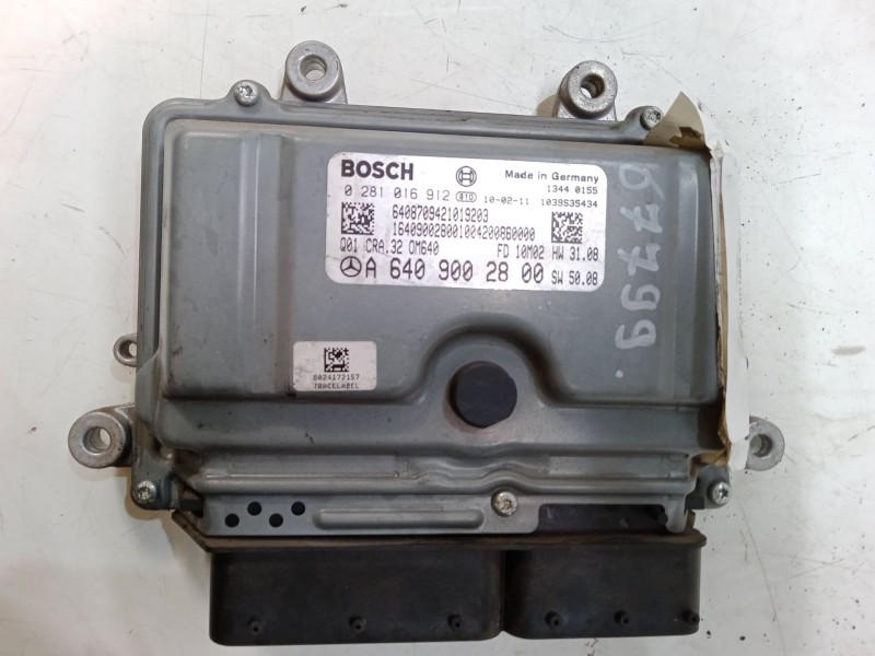 Recambio de centralita motor uce para mercedes-benz clase b sports tourer (w245) b 180 cdi (245.207) referencia OEM IAM A6409002