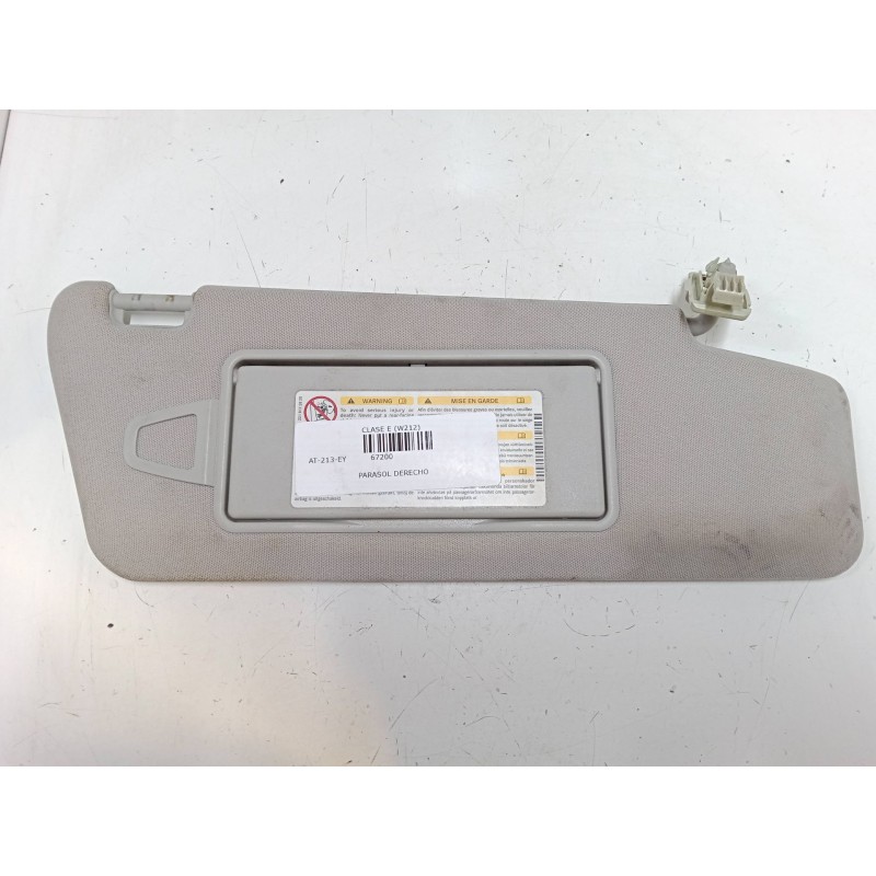 Recambio de parasol derecho para mercedes-benz clase e (w212) e 200 cdi / bluetec (212.005, 212.006) referencia OEM IAM   