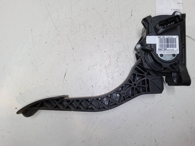 Recambio de pedal acelerador para peugeot 308 ii (lb_, lp_, lw_, lh_, l3_) 1.2 thp 110 referencia OEM IAM 9674829180   Recambio de pedal acelerador para peugeot 308 ii (lb_, lp_, lw_, lh_, l3_) 1.2 thp 110 referencia OEM IAM 9674829180