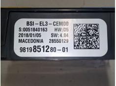 Recambio de bsi para peugeot 308 ii (lb_, lp_, lw_, lh_, l3_) 1.2 thp 110 referencia OEM IAM 9819851280   2