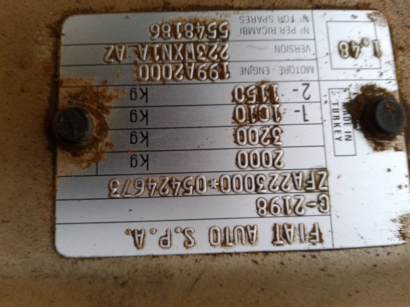 fiat doblo furgoneta/monovolumen (223_) del año 2006