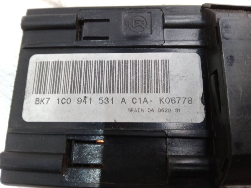 Recambio de conmutador de luces para volkswagen golf iv (1j1) 2.0 referencia OEM IAM 1C0941531  