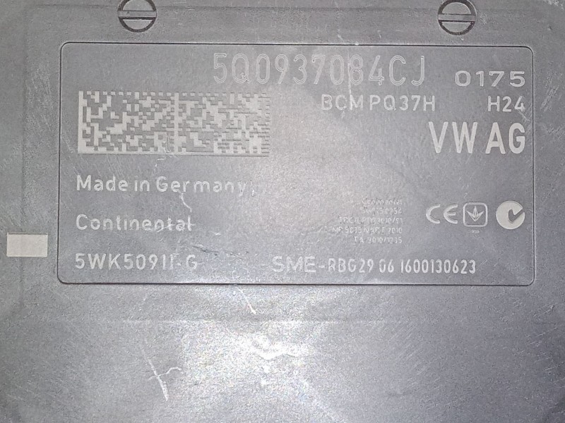 Recambio de modulo confort para seat leon (5f1) 1.4 tsi referencia OEM IAM 5Q0937084CJ   Recambio de modulo confort para seat leon (5f1) 1.4 tsi referencia OEM IAM 5Q0937084CJ