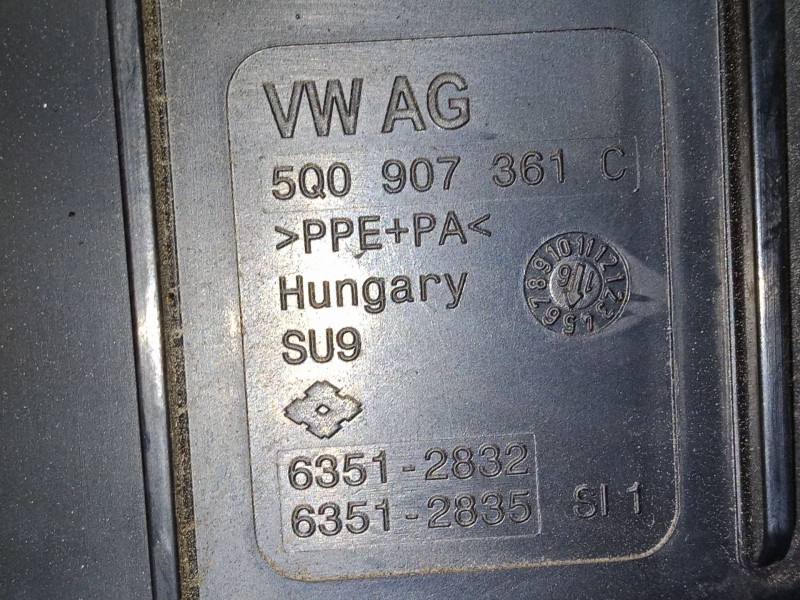 Recambio de caja reles / fusibles para seat leon (5f1) 1.4 tsi referencia OEM IAM 5Q0907361C  