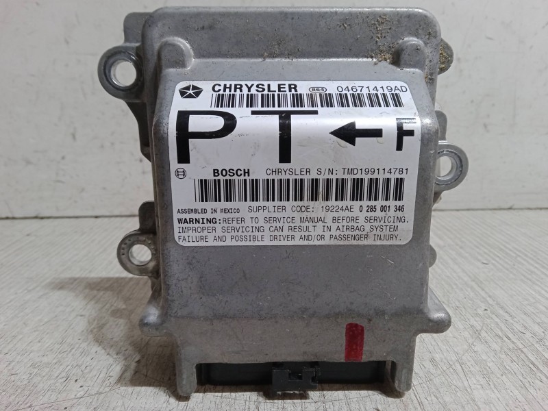 Recambio de centralita airbag para chrysler pt cruiser (pt_) 2.0 referencia OEM IAM 04671419AD   Recambio de centralita airbag para chrysler pt cruiser (pt_) 2.0 referencia OEM IAM 04671419AD