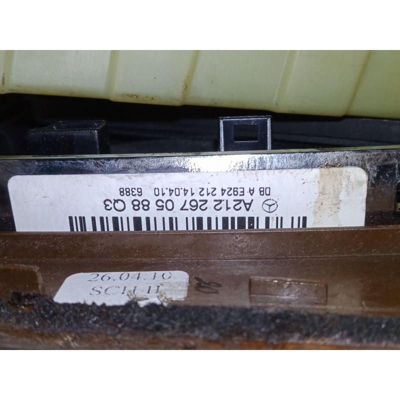 Recambio de palanca cambio para mercedes-benz clase e (w212) e 200 cdi / bluetec (212.005, 212.006) referencia OEM IAM A21226705