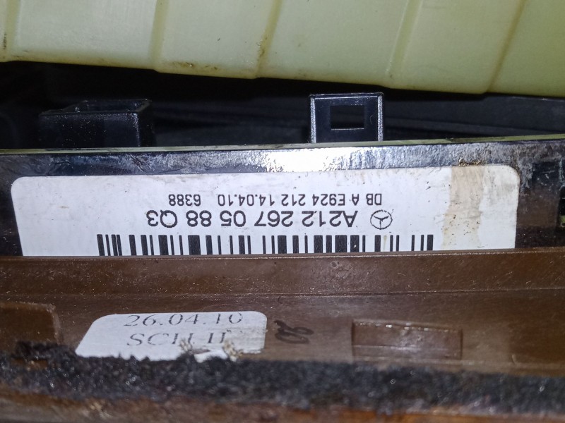 Recambio de palanca cambio para mercedes-benz clase e (w212) e 200 cdi / bluetec (212.005, 212.006) referencia OEM IAM A21226705
