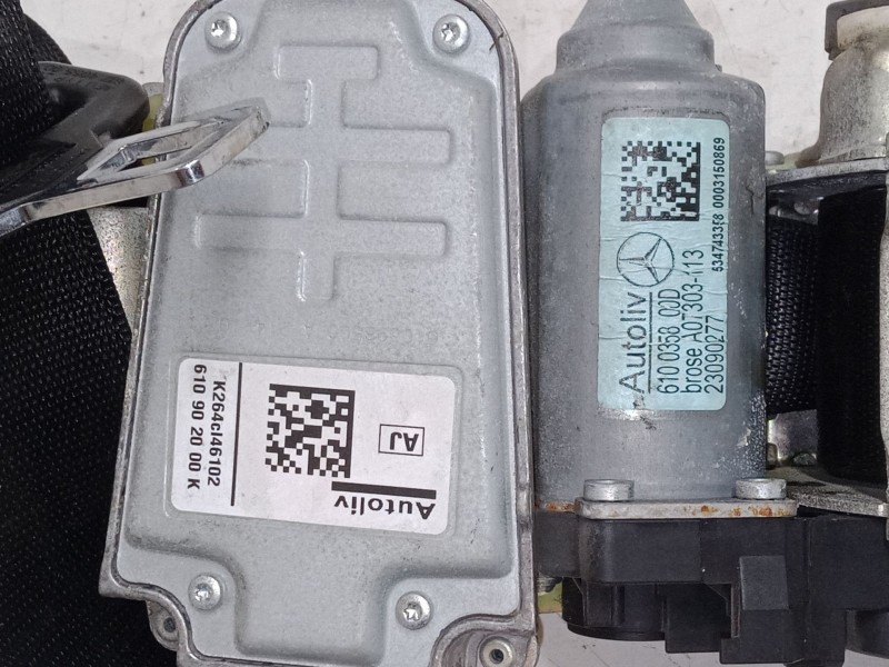 Recambio de cinturon seguridad delantero derecho para mercedes-benz clase e (w212) e 200 cdi / bluetec (212.005, 212.006) refere