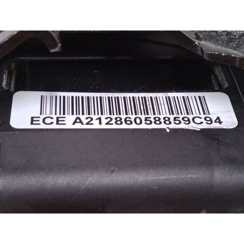 Recambio de cinturon seguridad trasero central para mercedes-benz clase e (w212) e 200 cdi / bluetec (212.005, 212.006) referenc