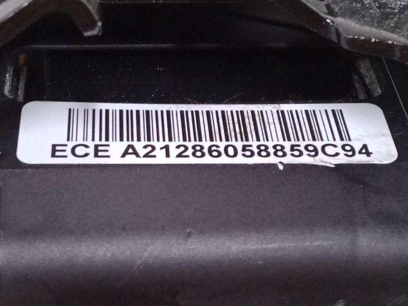 Recambio de cinturon seguridad trasero central para mercedes-benz clase e (w212) e 200 cdi / bluetec (212.005, 212.006) referenc