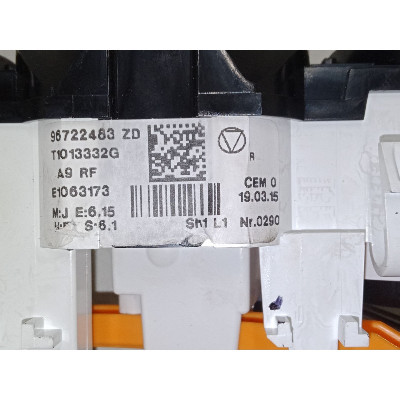 Recambio de mando calefaccion / a/a para peugeot 208 i (ca_, cc_) 1.2 vti 82 referencia OEM IAM    Recambio de mando calefaccion / a/a para peugeot 208 i (ca_, cc_) 1.2 vti 82 referencia OEM IAM