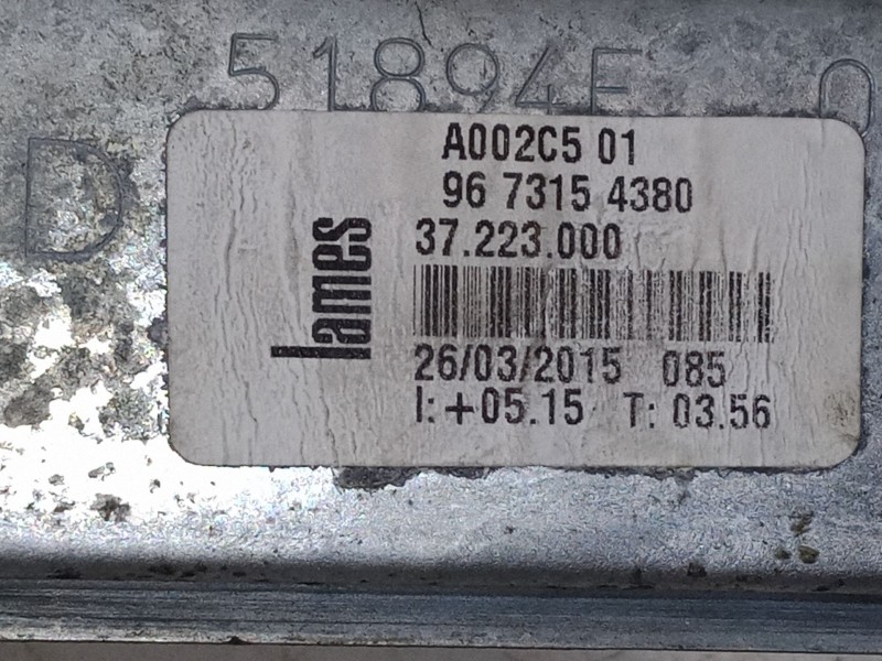 Recambio de elevalunas electrico delantero derecho para peugeot 208 i (ca_, cc_) 1.2 vti 82 referencia OEM IAM 9674254380   Recambio de elevalunas electrico delantero derecho para peugeot 208 i (ca_, cc_) 1.2 vti 82 referencia OEM IAM 9674254380