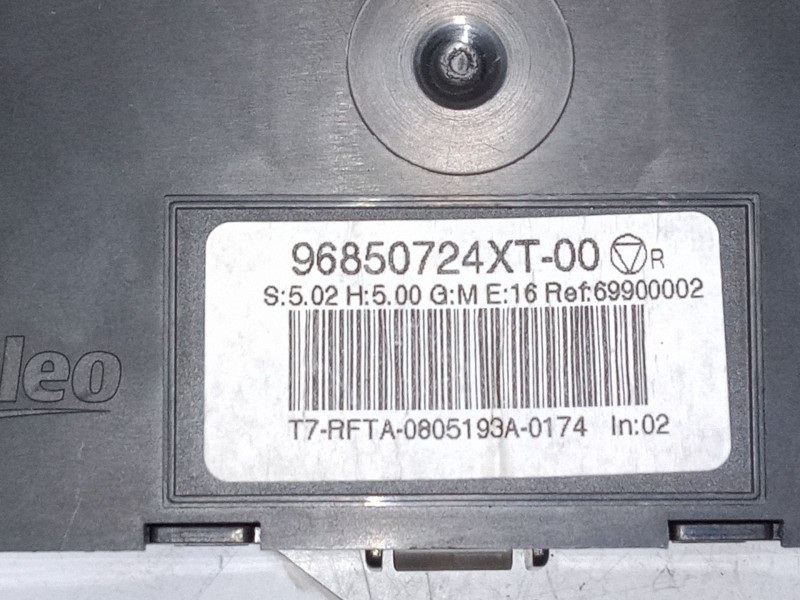 Recambio de mando climatizador para peugeot 308 i (4a_, 4c_) 1.6 16v referencia OEM IAM 96850724XT   Recambio de mando climatizador para peugeot 308 i (4a_, 4c_) 1.6 16v referencia OEM IAM 96850724XT