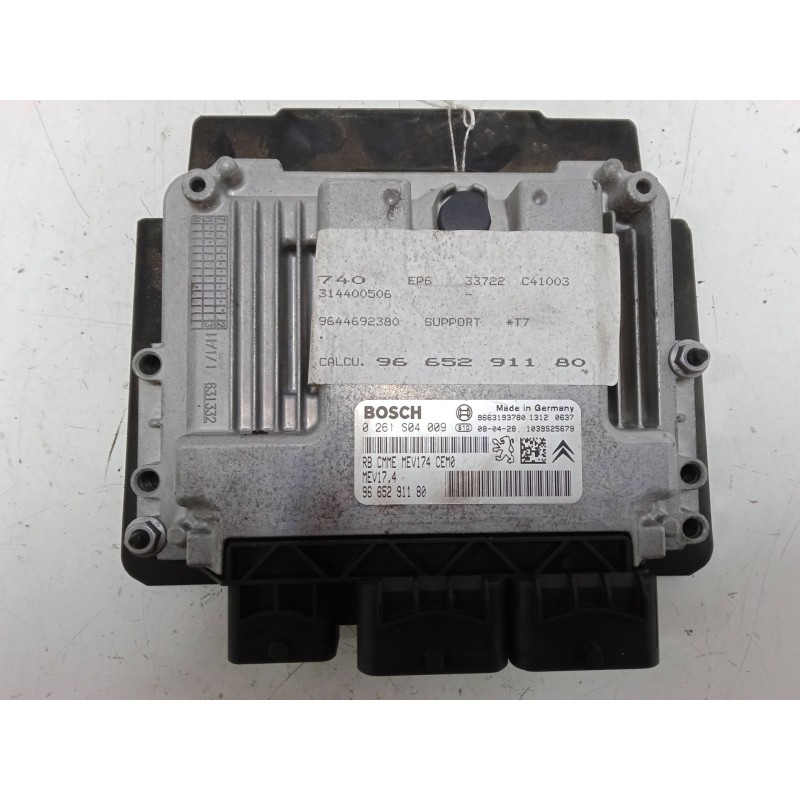 Recambio de centralita motor uce para peugeot 308 i (4a_, 4c_) 1.6 16v referencia OEM IAM 9665291180  0261S04009
