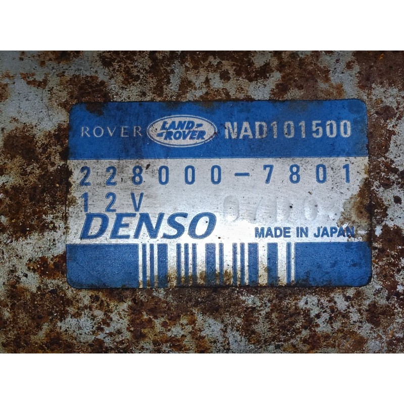 Recambio de motor arranque para land rover freelander i (l314) 2.0 td4 4x4 referencia OEM IAM 228007801  