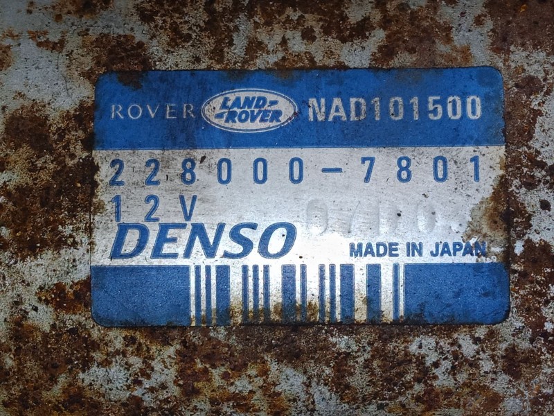Recambio de motor arranque para land rover freelander i (l314) 2.0 td4 4x4 referencia OEM IAM 228007801  