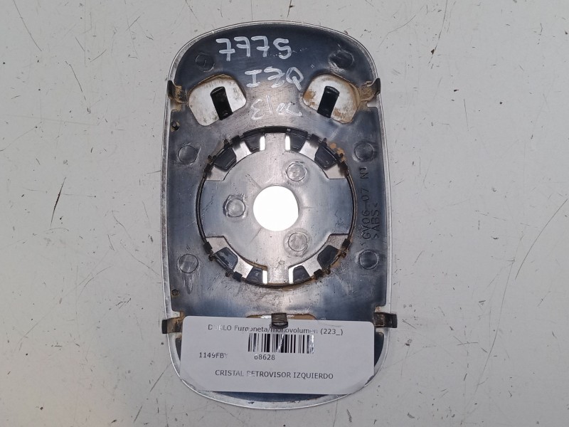 Recambio de cristal retrovisor izquierdo para fiat doblo furgoneta/monovolumen (223_) 1.3 d multijet referencia OEM IAM    Recambio de cristal retrovisor izquierdo para fiat doblo furgoneta/monovolumen (223_) 1.3 d multijet referencia OEM IAM