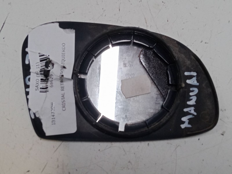 Recambio de cristal retrovisor izquierdo para citroën saxo (s0, s1) 1.1 x, sx referencia OEM IAM    Recambio de cristal retrovisor izquierdo para citroën saxo (s0, s1) 1.1 x, sx referencia OEM IAM