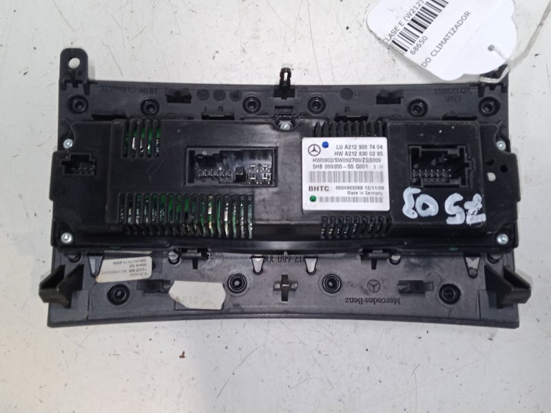 Recambio de mando climatizador para mercedes-benz clase e (w212) e 200 cdi / bluetec (212.005, 212.006) referencia OEM IAM A2129