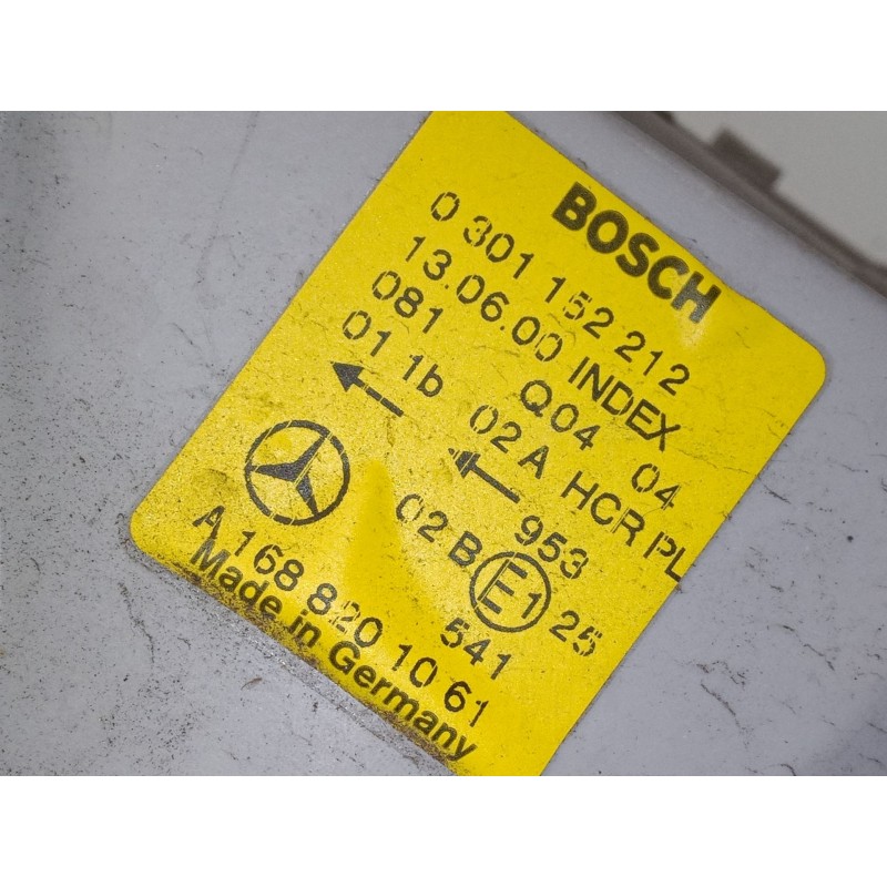 Recambio de faro derecho para mercedes-benz clase a (w168) a 140 (168.031, 168.131) referencia OEM IAM A1688201061  