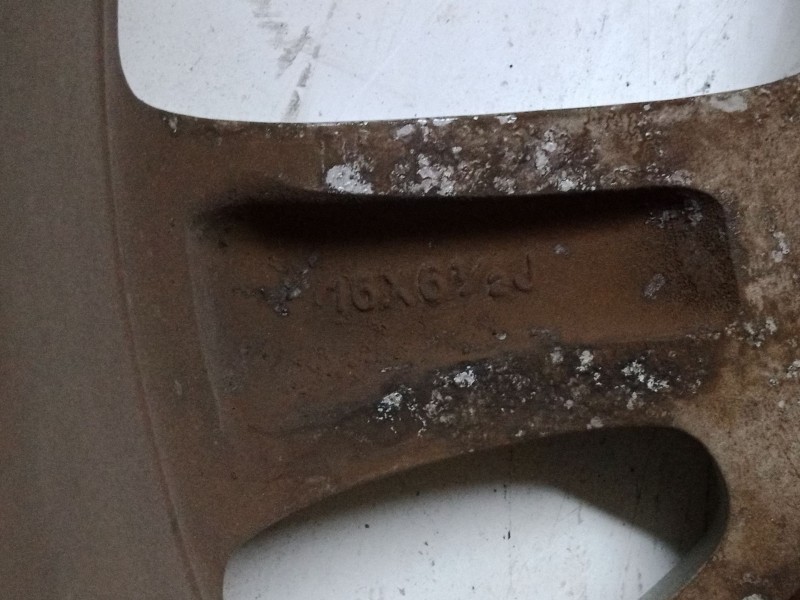 Recambio de llanta aluminio 16´´ para mazda 3 (bk) 1.6 (bk14) referencia OEM IAM   