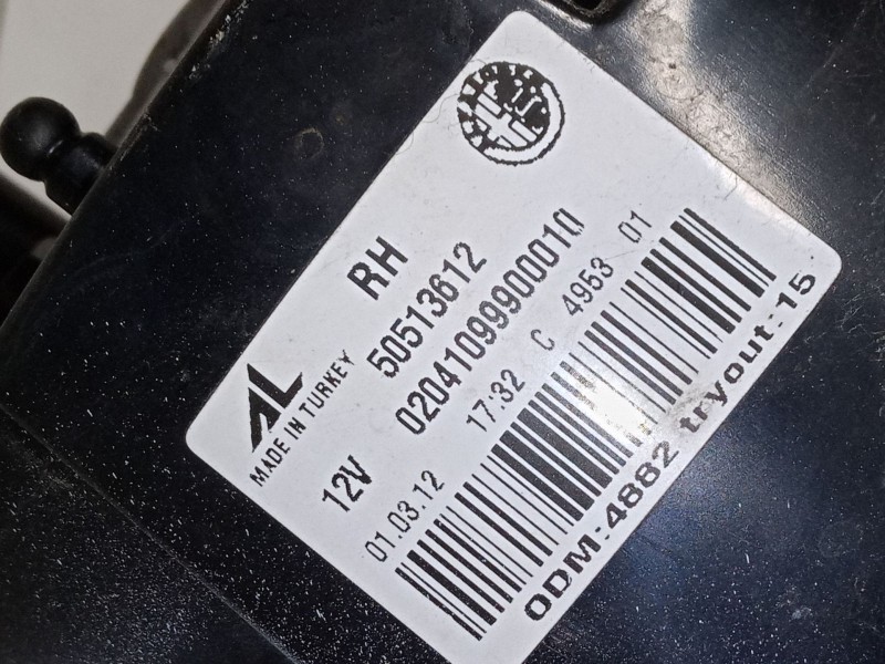 Recambio de piloto trasero derecho para alfa romeo giulietta (940_) 1.6 jtdm (940fxd1a) referencia OEM IAM 50513612  