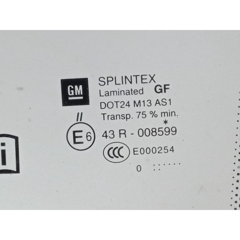 Recambio de luna delantera - parabrisas para opel zafira / zafira family b (a05) 1.7 cdti (m75) referencia OEM IAM   