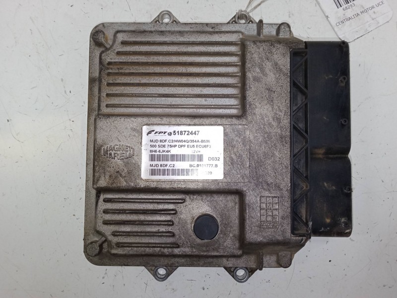 Recambio de centralita motor uce para fiat 500 (312_) 1.3 d multijet (312axb1a) referencia OEM IAM 51872447  0101777B