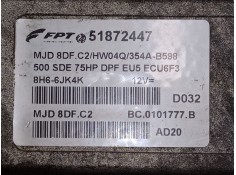 Recambio de centralita motor uce para fiat 500 (312_) 1.3 d multijet (312axb1a) referencia OEM IAM 51872447  0101777B 2