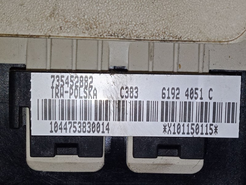 Recambio de airbag volante para fiat 500 (312_) 1.3 d multijet (312axb1a) referencia OEM IAM 735452882  