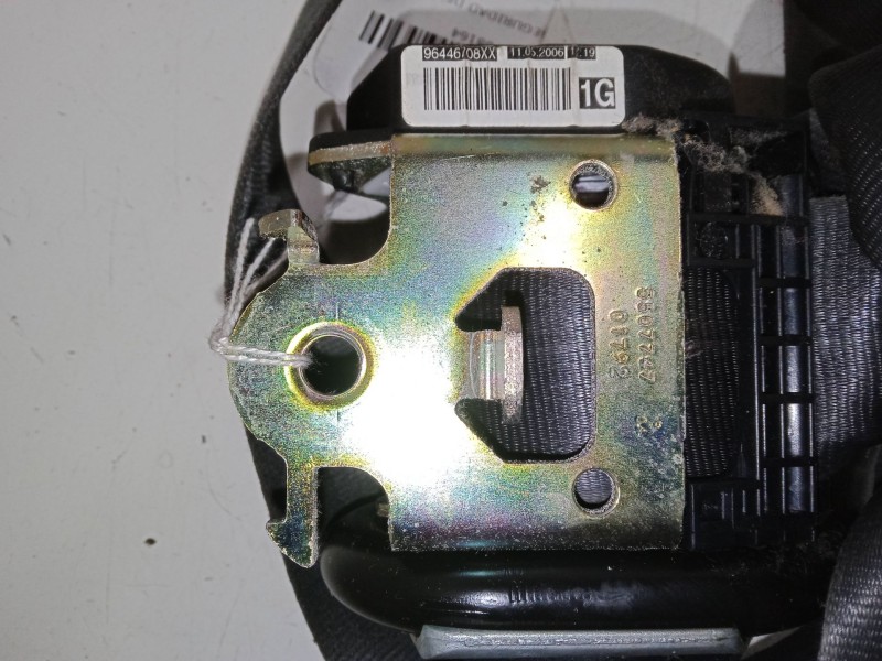 Recambio de cinturon seguridad delantero izquierdo para peugeot 1007 (km_) 1.6 16v referencia OEM IAM   
