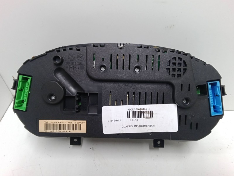 Recambio de cuadro instrumentos para volkswagen golf iv (1j1) 1.9 tdi 4motion referencia OEM IAM 1J0920821  